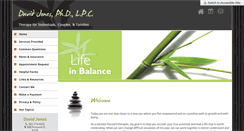 Desktop Screenshot of drdavidbjones.com